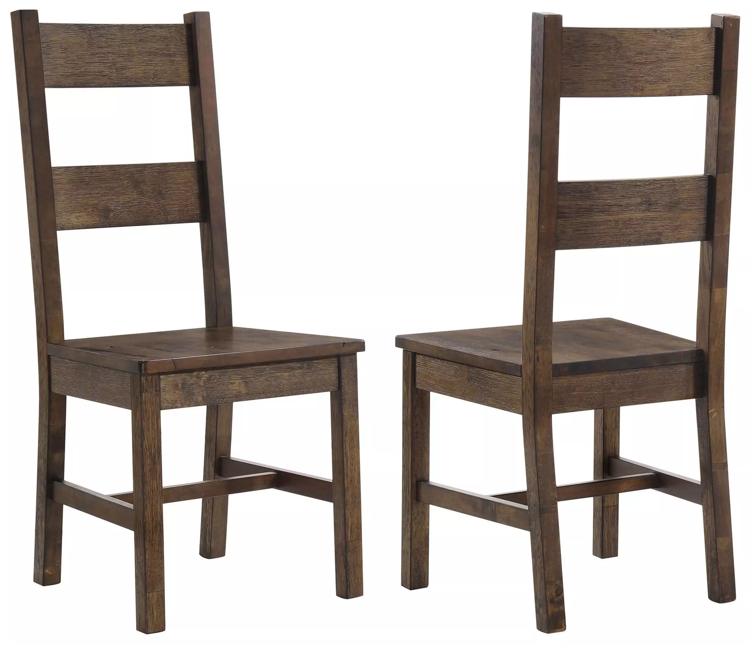 Coleman FIRESIDE LAY CHAIR コヨーテブラウン Coleman Rustic Golden Brown Side Chair Set of 2 From Home Gallery