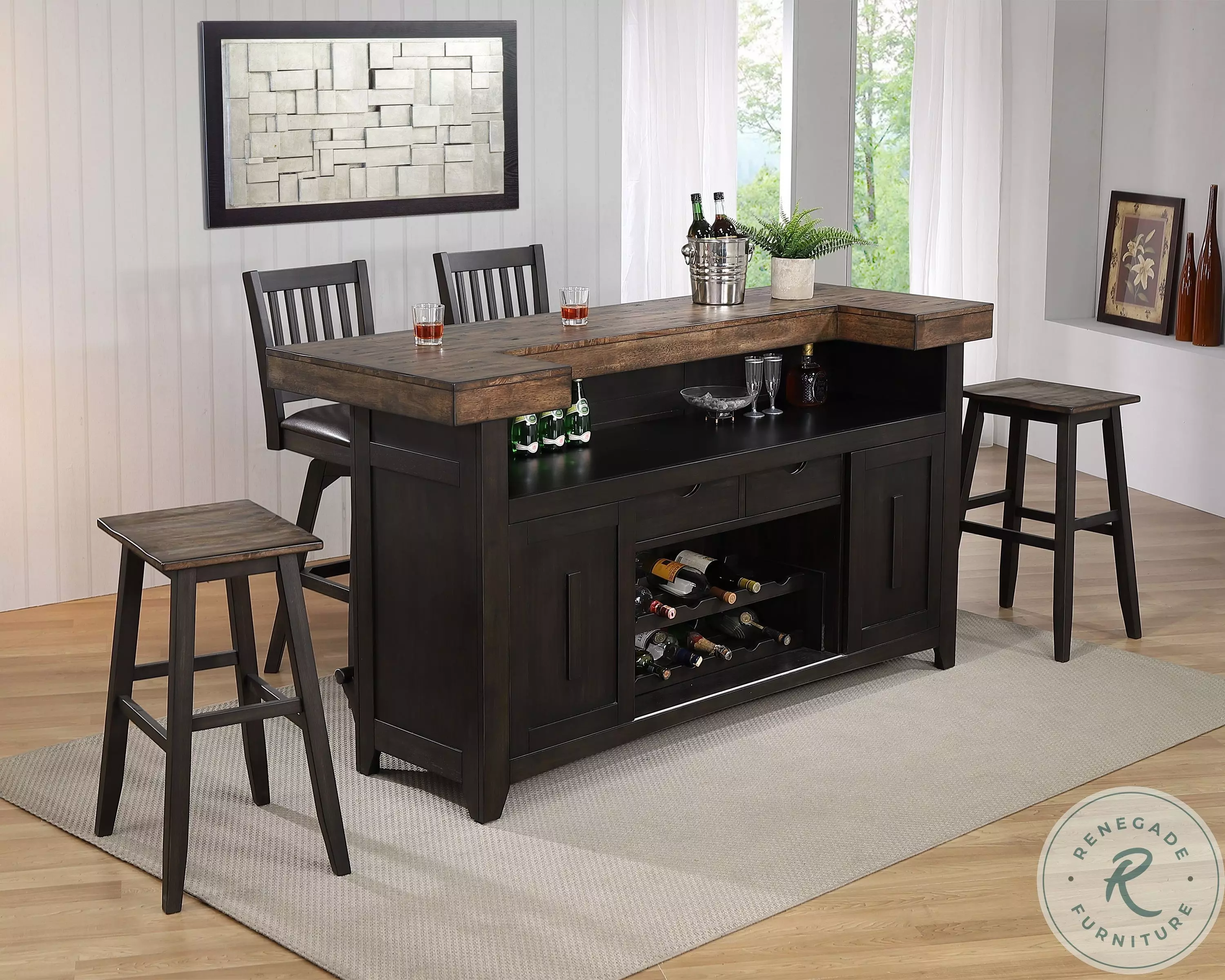 Ashford Black And Rustic 78