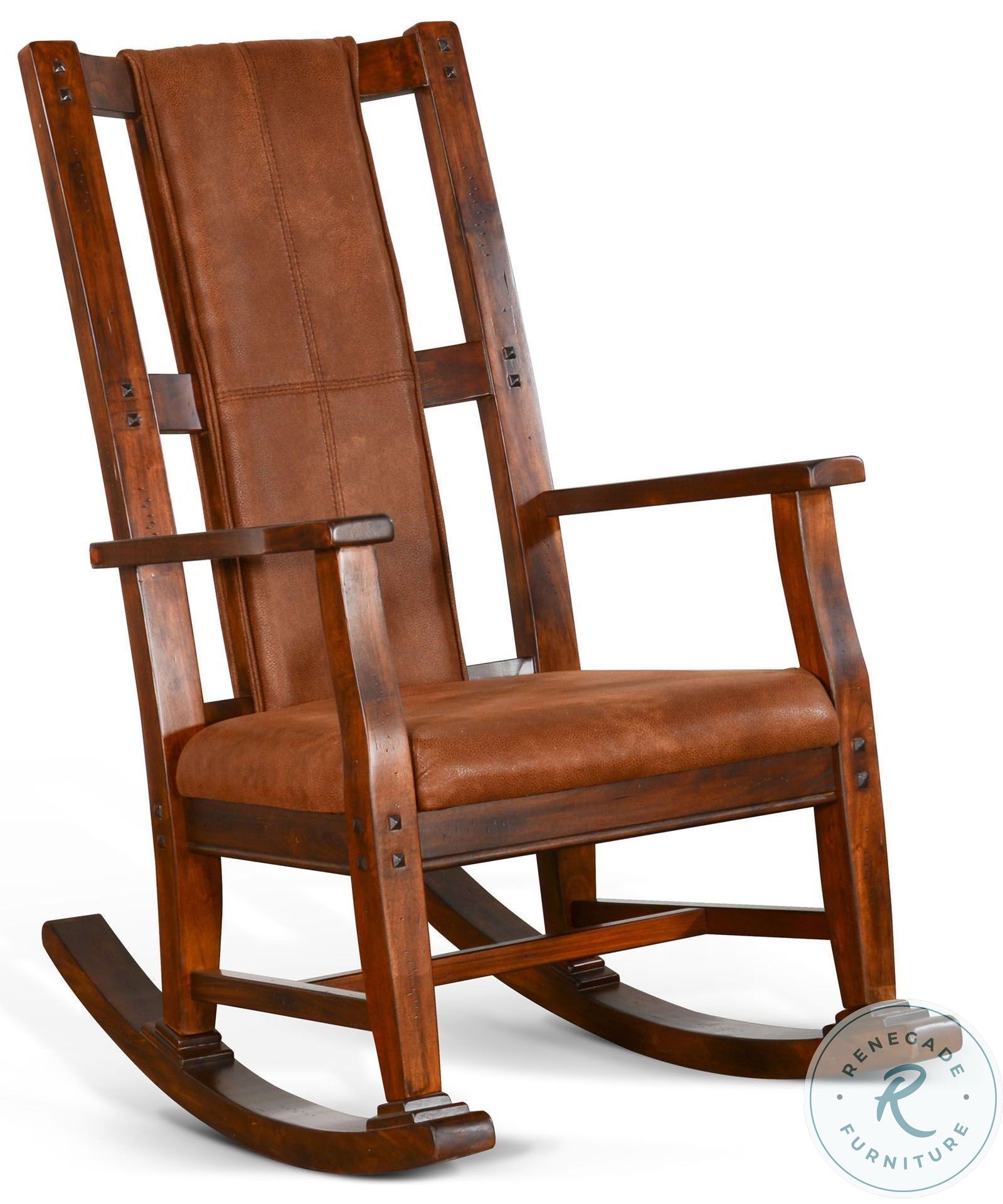 Ember Grace Dark Chocolate Rocking Chair from Luna Grove | Coleman