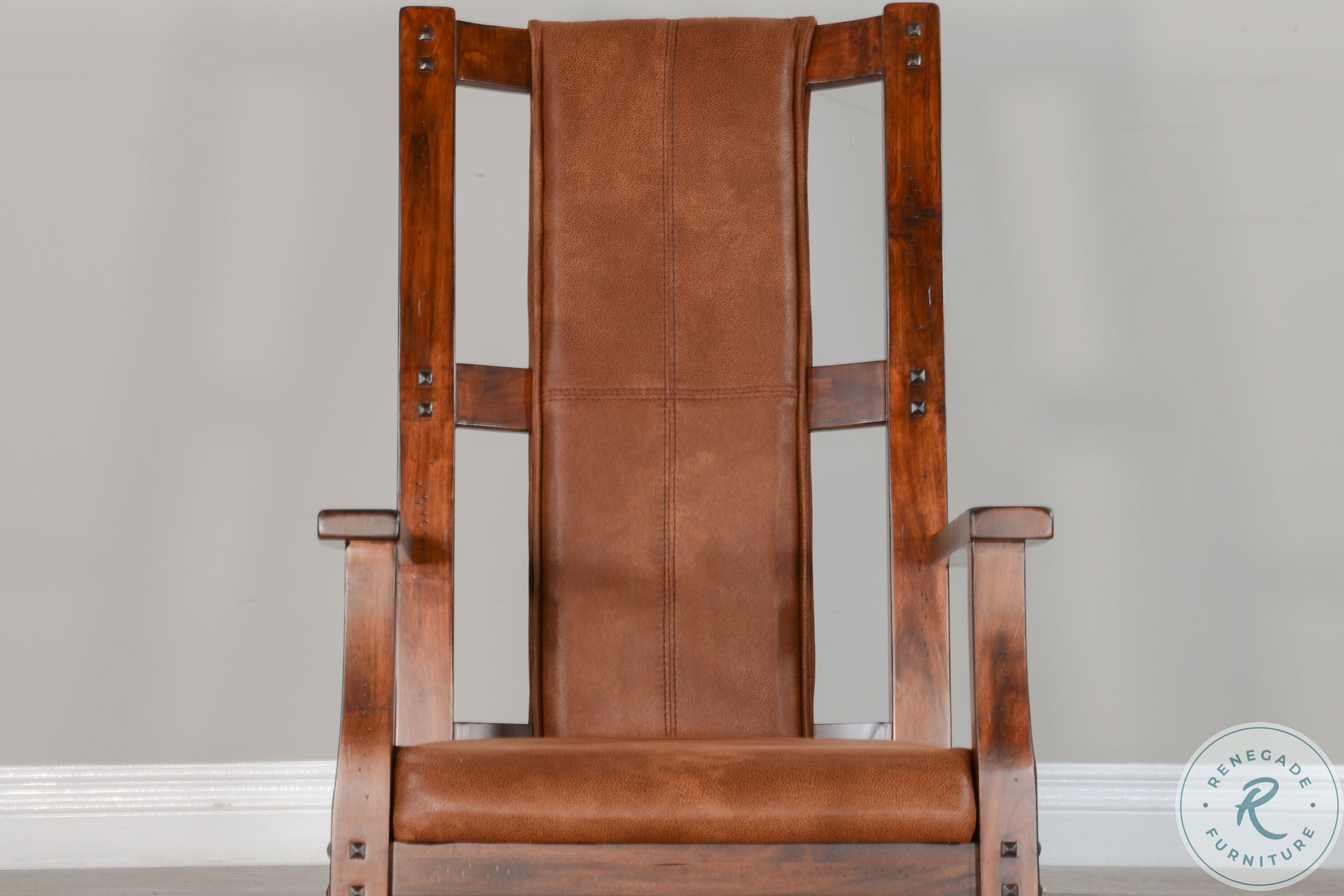Ember Grace Dark Chocolate Rocking Chair from Luna Grove | Coleman