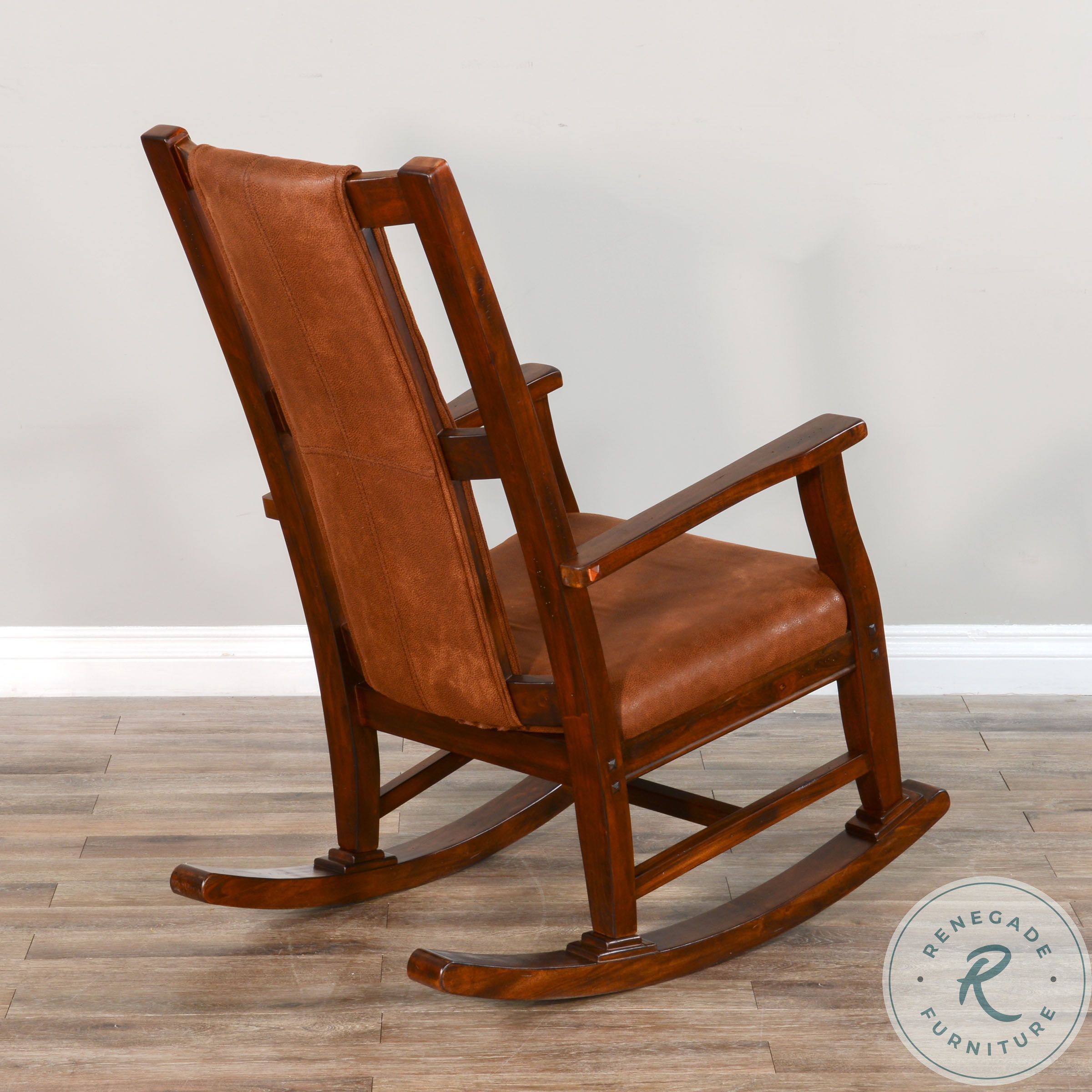 Ember Grace Dark Chocolate Rocking Chair from Luna Grove | Coleman