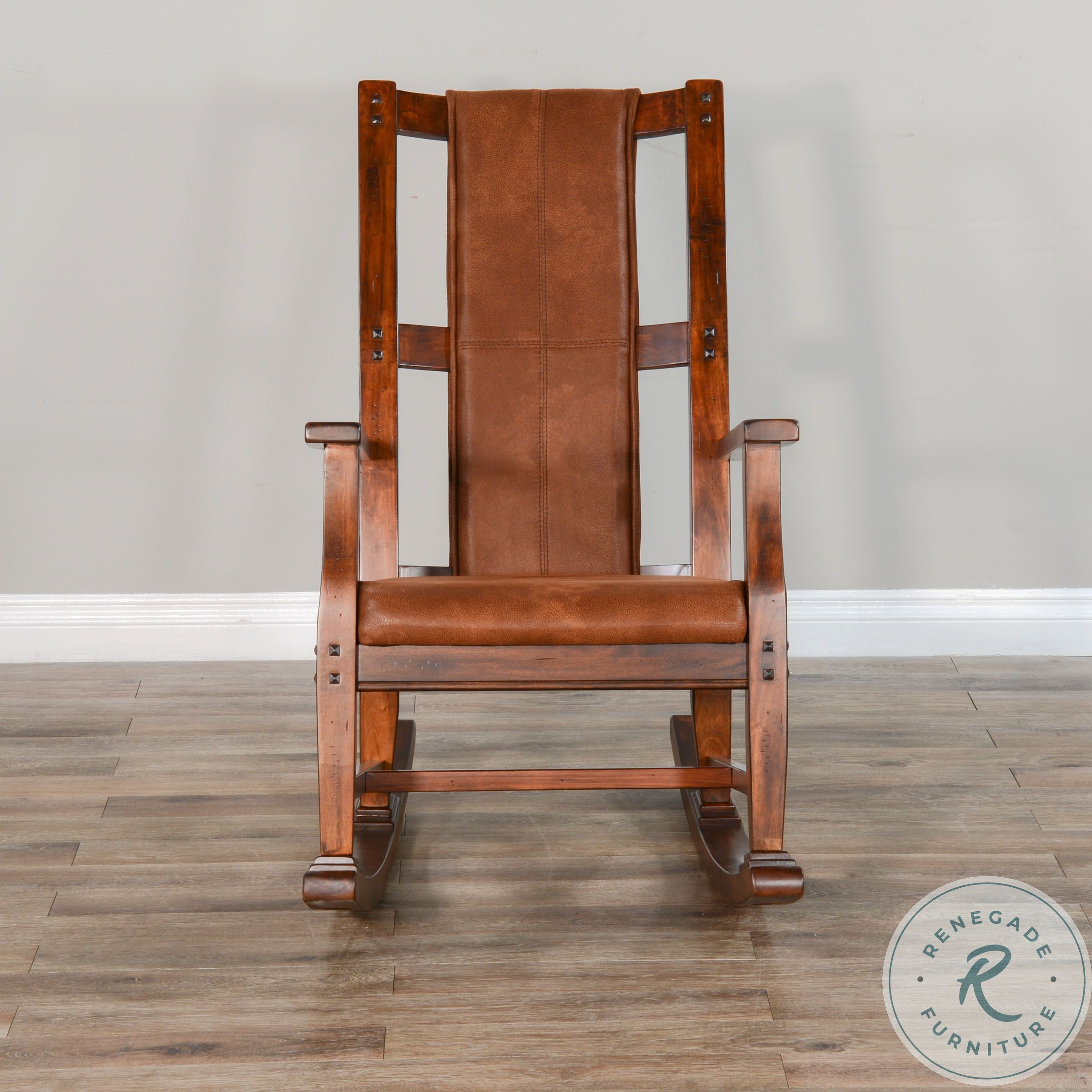 Ember Grace Dark Chocolate Rocking Chair from Luna Grove | Coleman