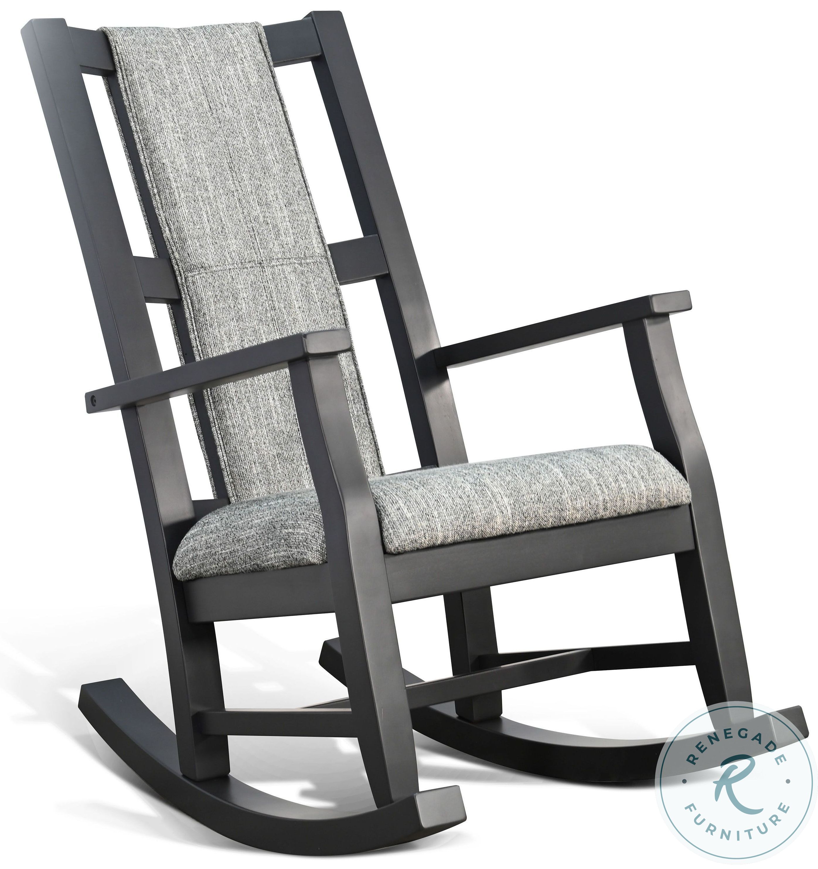 テーブル・チェア・ハンモック CUSTOMBORDERLESS COMMANDER JETBLACK Ember Grace Black Magic Rocking Chair from Luna Grove | Coleman