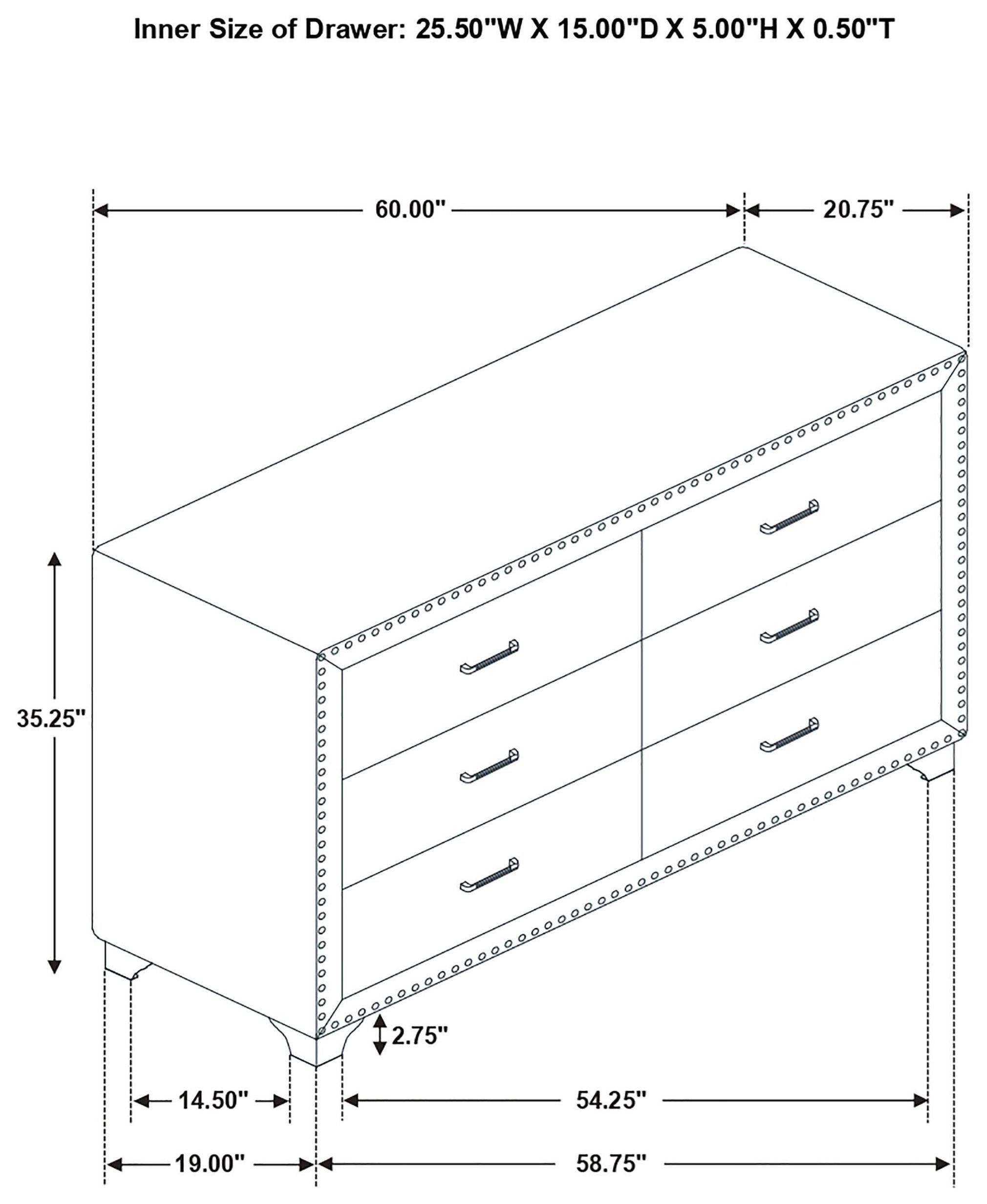 white christmas dresses Oakham 4-Drawer Dresser, Wild Cherry main image 1