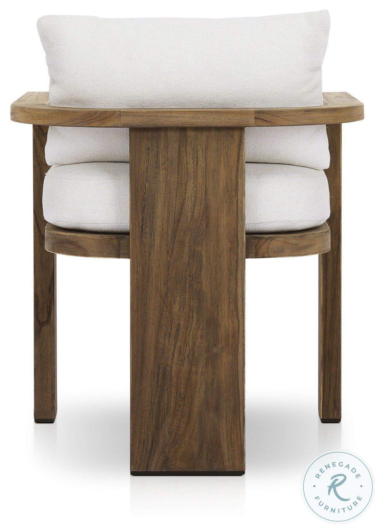 Tahana Alessi Linen Performance Fabric Outdoor Dining Armchair