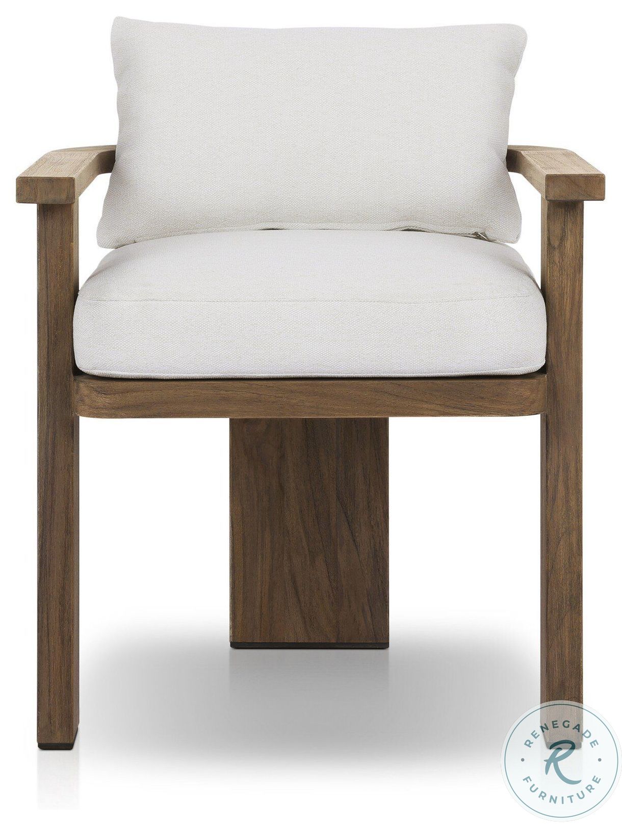 Tahana Alessi Linen Performance Fabric Outdoor Dining Armchair