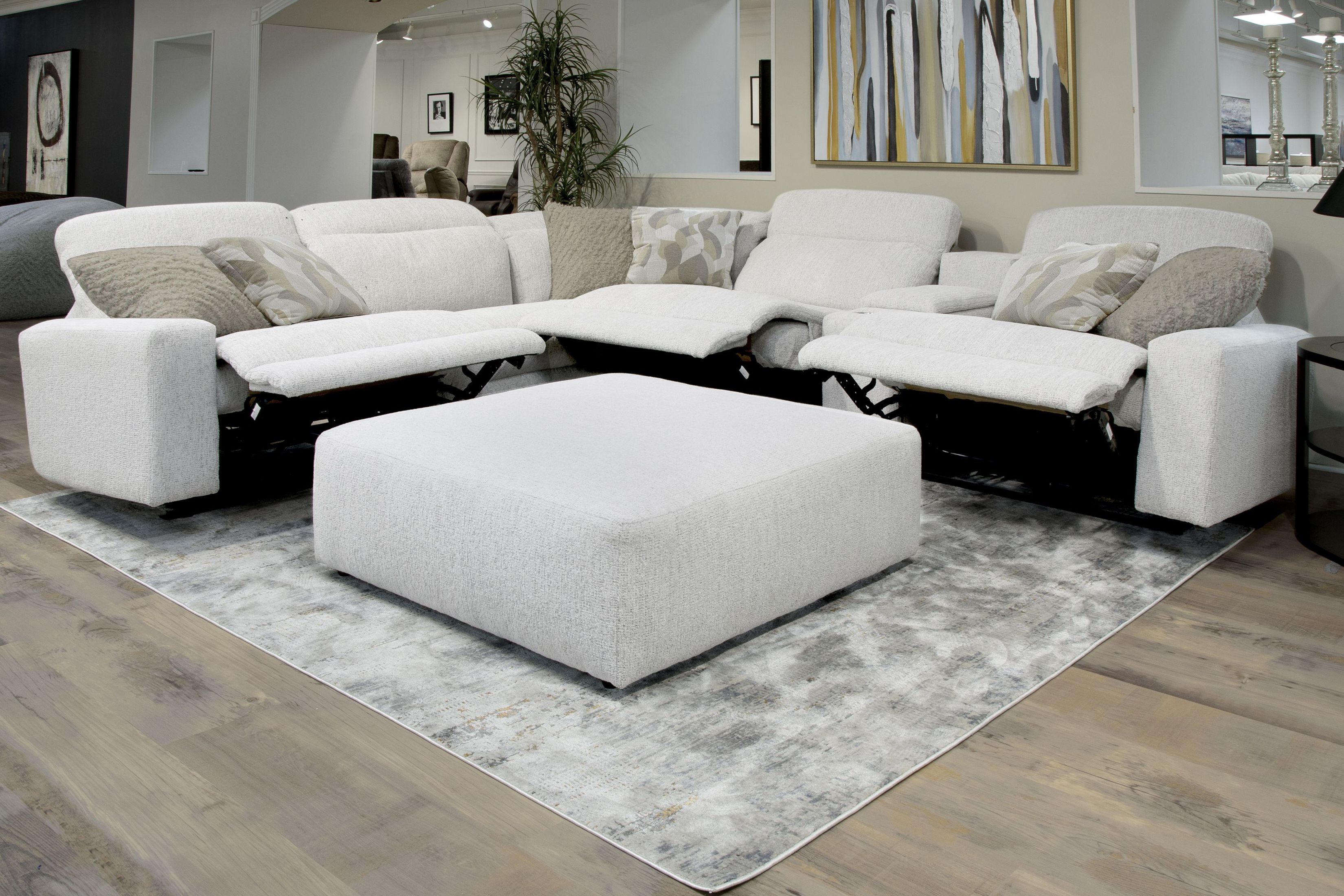 Terrence Chalk Sectional From Catnapper | Coleman Furniture