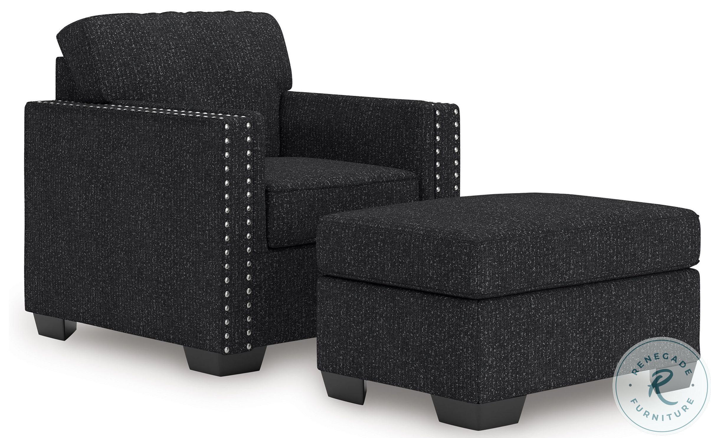 Jasmine Peaks Coal Chair From Ashley Furniture | Home Gallery Stores