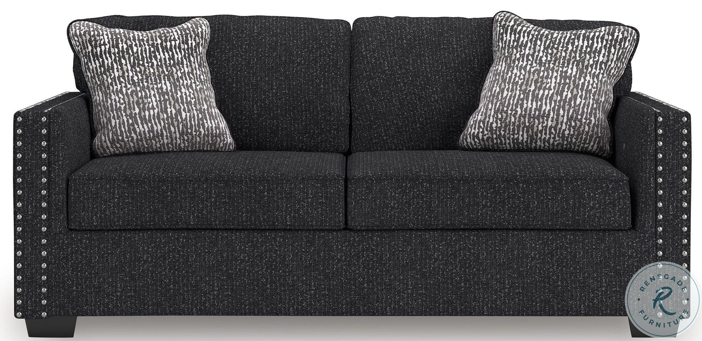 Jasmine Peaks Coal Sofa From Ashley Furniture | Home Gallery Stores