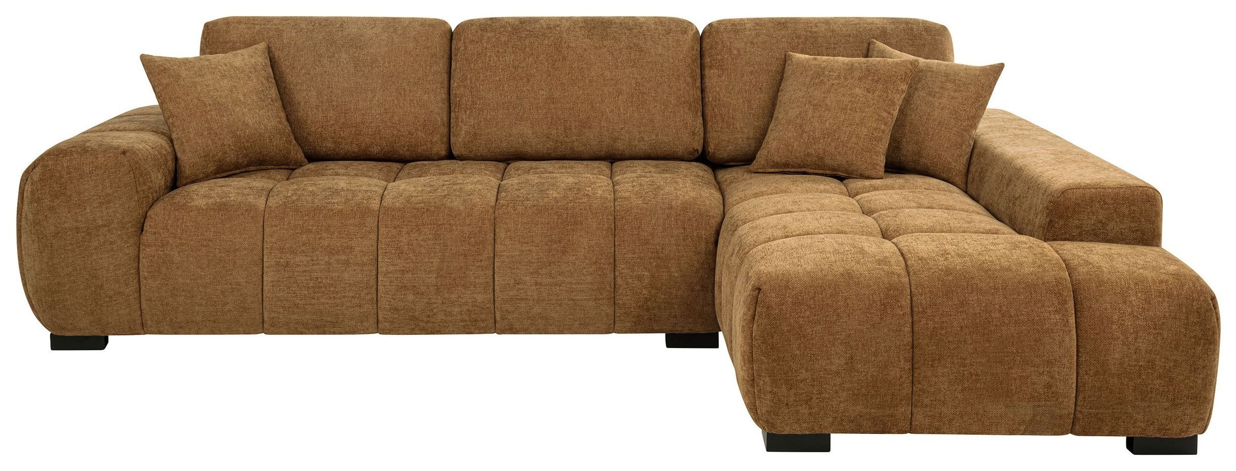 CORONA DECOR CO果物の刺繍オットマン・スツール　ゴブラン織 Octavia Orange 2 Piece Modular Sectional From Coaster Furniture