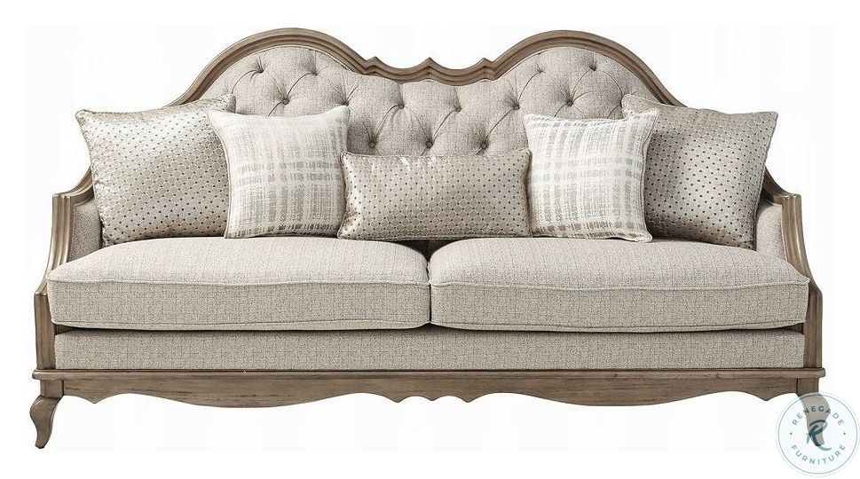 Chelmsford Beige Fabric and Antique Taupe 86