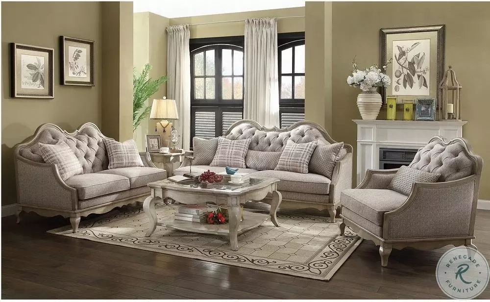 Chelmsford Beige Fabric and Antique Taupe 86