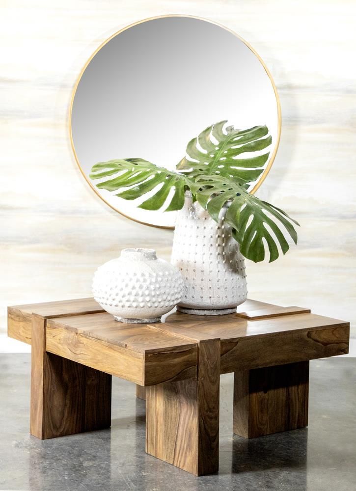 Skeet Natural Sheesham Coffee Table From Home Gallery Stores