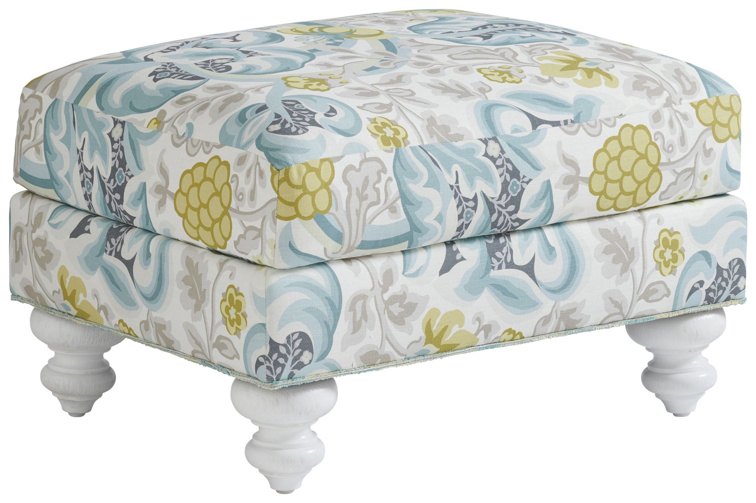 Ocean Breeze Sandstone and Blue Upholstered Rectangular Gilmore