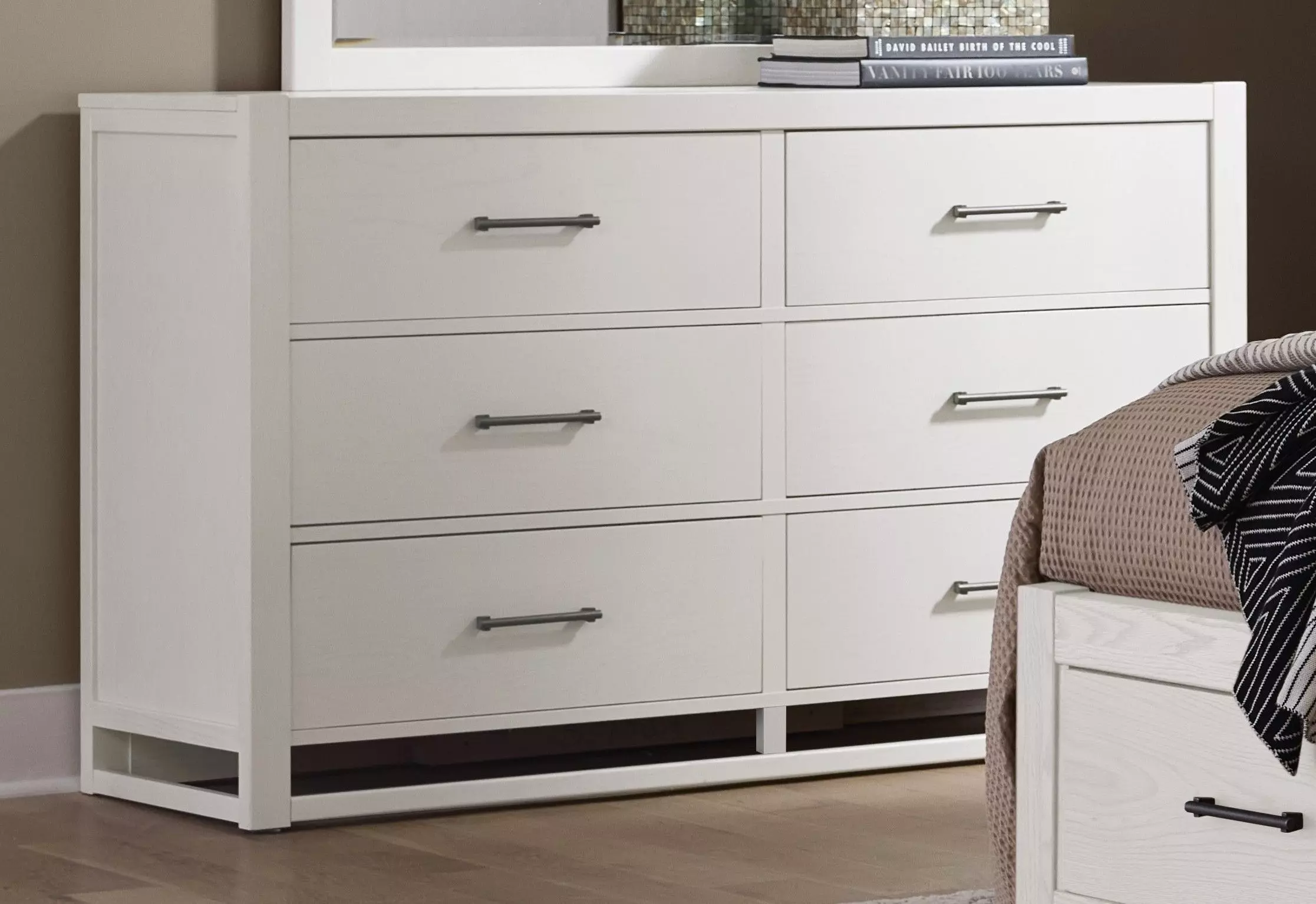hillview ivory oak 6-drawer dresser Lodge and Loft Blond 6 Drawer From Vaughan Bassett Ameriwood magnolia
