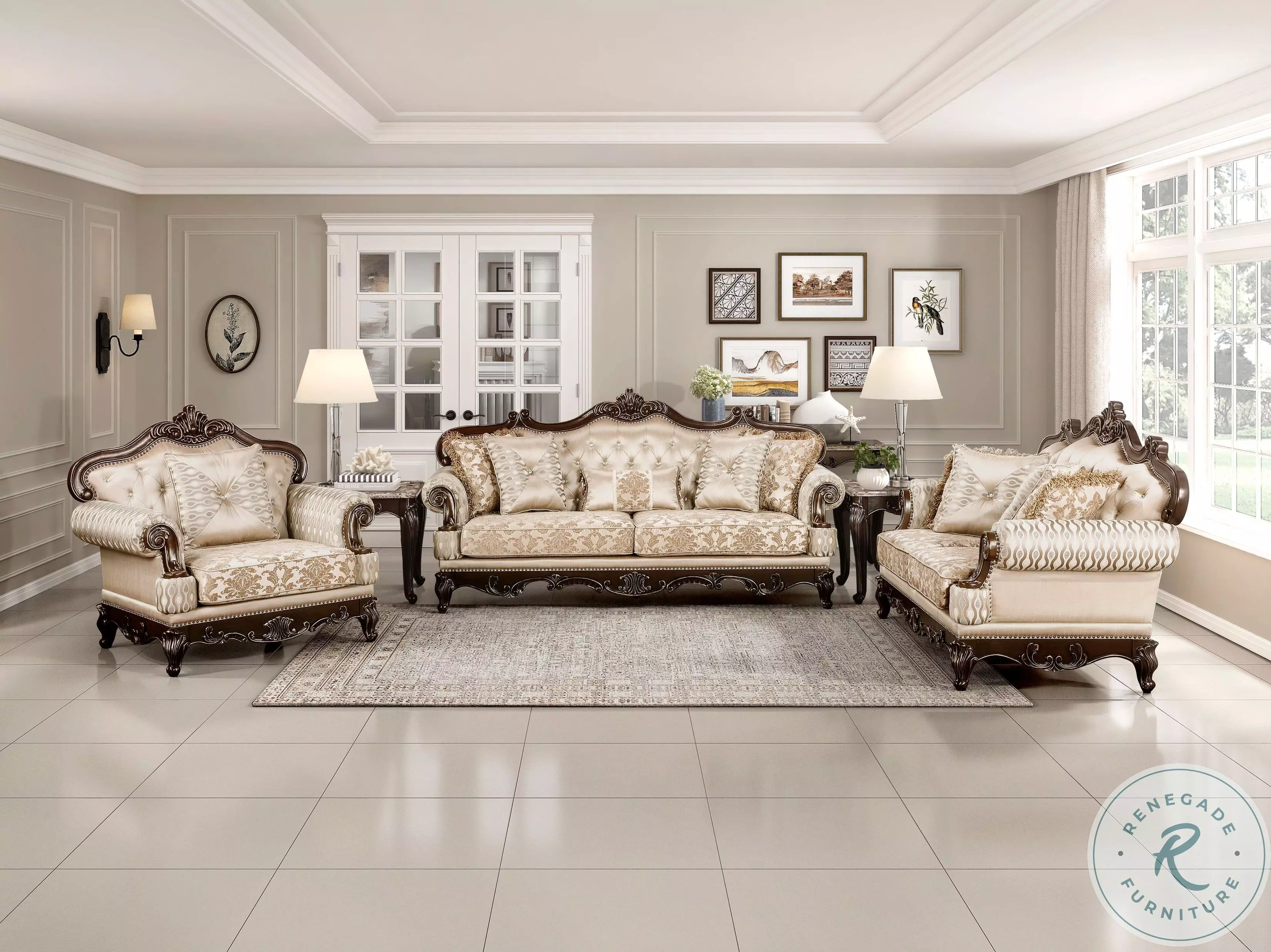 真鍮製 ティーセット シュガーボウル ゴブレット インテリア サウジアラビア Balthasar Cherry Living Room Set From Home Gallery Stores | Home