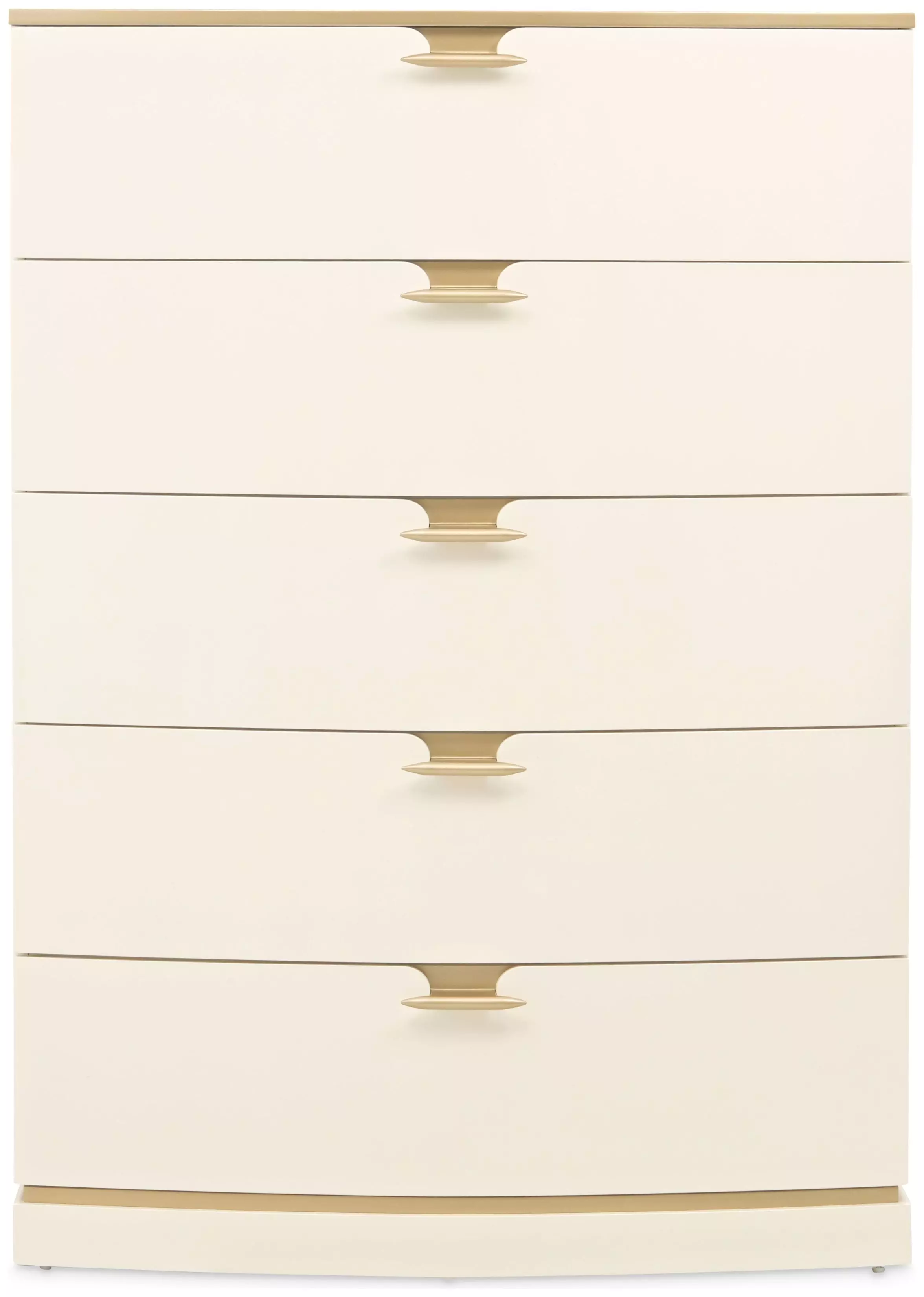 La Terrazza Creamy Pearl Upholstered Panel Bedroom Set from