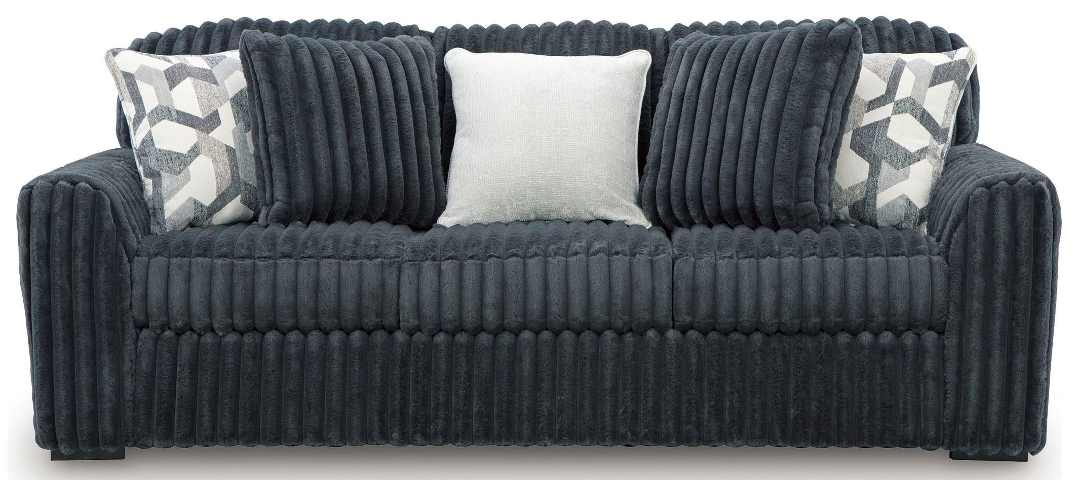 Midnight Madness Gunmetal Living Room Set From Ashley Furniture