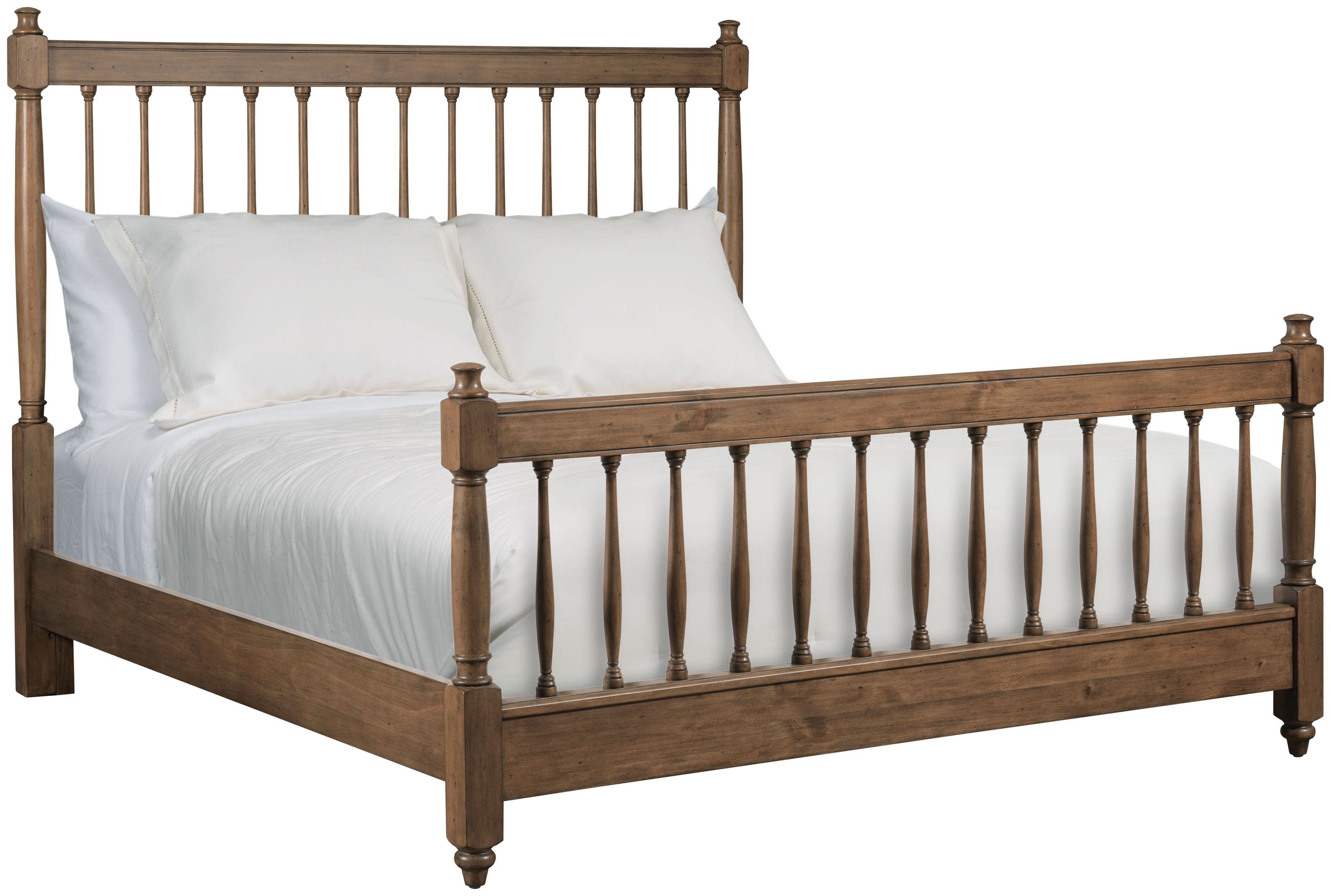 KX33様 Arbor Bark Spindle Low Profile Bedroom Set from Kincaid Furniture