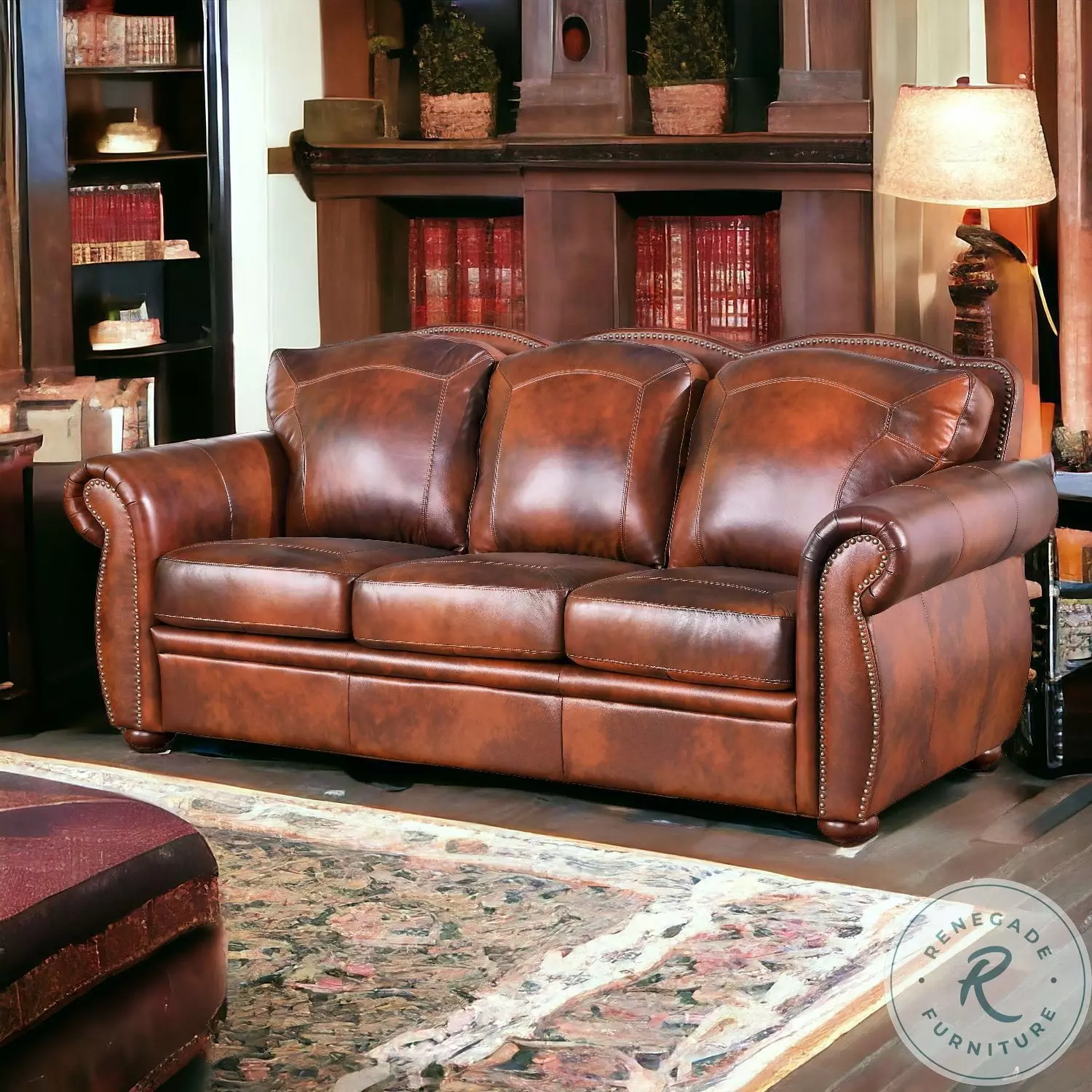 Arizona Marco Leather Sofa From Home Gallery Stores | Home Gallery