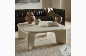 Dante White Concrete Occasional Table Set