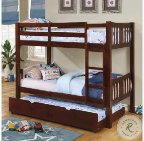 Cameron Espresso Twin Over Twin Bunk Bed