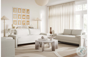Maeve Pearl White Living Room Set