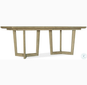 Surfrider Light Natural 118" Rectangular Extendable Dining Table