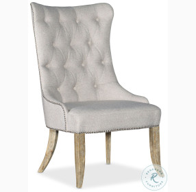 Castella Mid Tone Brown Tufted Dining Chair Set Of 2