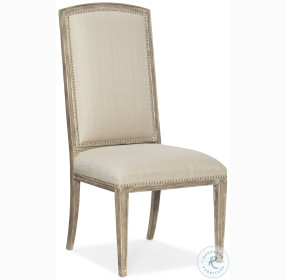 Sanctuary 2 Light Wood Tone Cambre Side Chair Set Of 2