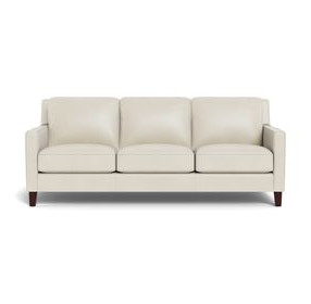 Arden Vanilla Leather Living Room Set