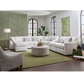 Turley Pearl Off White 93" Sofa