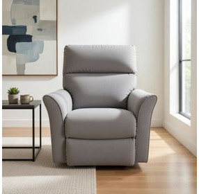 Stardust Network Grey Rocker Recliner