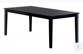 Lexton Black Extendable Dining Table