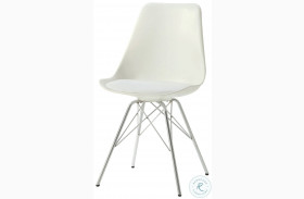 Lowry White Side Chair Set of 2