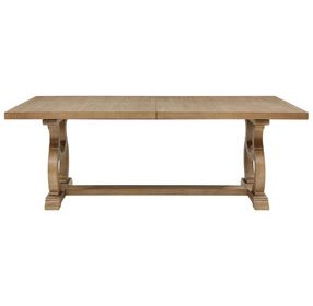 Brockway Barley Brown Extendable Rectangular Dining Room Set