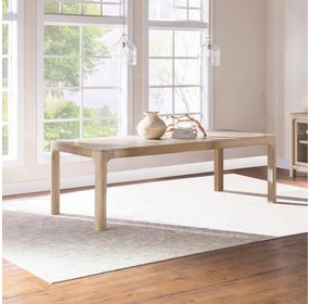 Solano Weathered Mango 90" Extendable Rectangular Dining Table