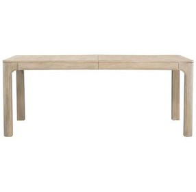 Solano Weathered Mango Extendable Rectangular Dining Room Set