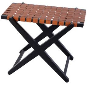 Cipriani Orange and Black 24" Luggage Rack