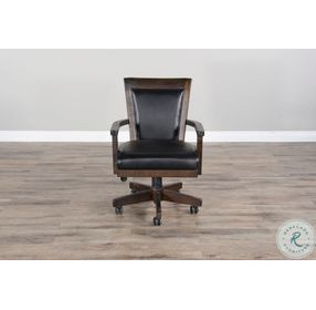 Havenstead Tobacco Leaf Game Chair with Casters