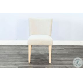 Willow Nest Bergen Oak Upholstered Dining Chair Set of 2