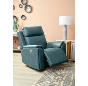 Vernon Admiral Zero Gravity Swivel Gliding Power Recliner with USB Charging and Heat Massage