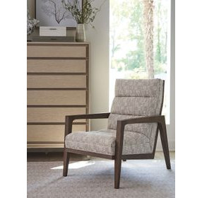 Sunset Key Beige Upholstered Hayley Accent Chair