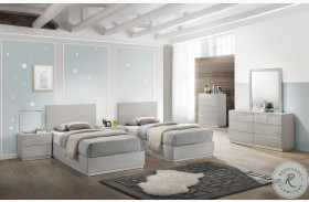 Naples Grey Youth Platform Bedroom Set