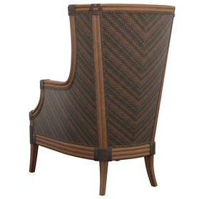 Island Estate Rum Beach Gray Upholstered Accent Chair