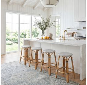 Tobias Black Counter Stool