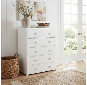 Lark White Chest