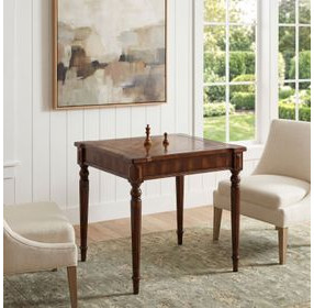 Vincent Antique Cherry Multi Game Card Table