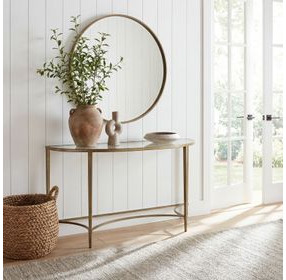 Monica Gold Demilne Console Table