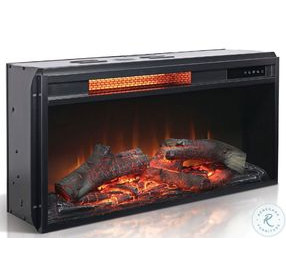 Maple Haze Black 28" Log Fireplace Insert